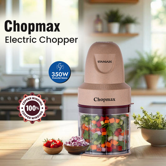 Chopmax Electric Chopper 350 Watt - 800 ml (Peach Marbal)