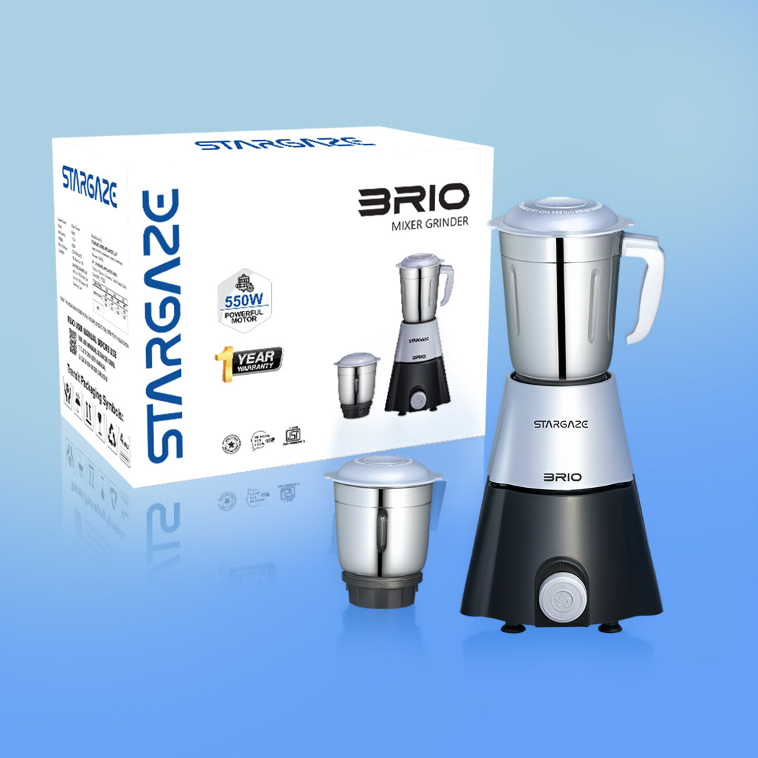 BRIO Mixer Grinder - 550W