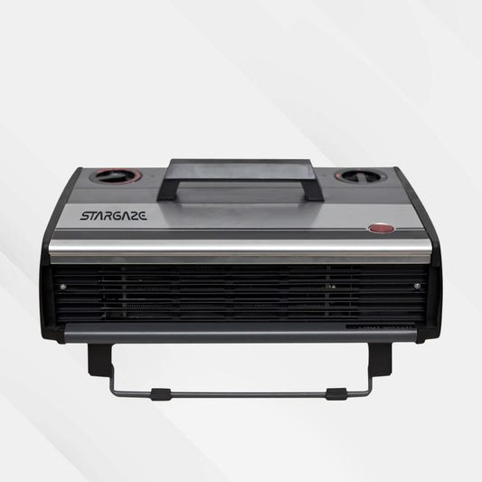 Convector Heater with an adjustable thermostat and two heat settings (1000 W/ 2000 W)