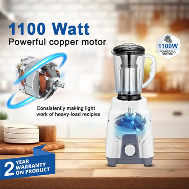 TurboGrind Mixer Grinder 3 Jar – 1100 Watt