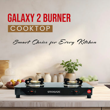 GALAXY 2 BURNER Cooktop