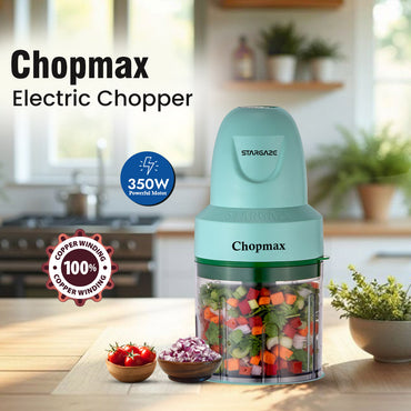 Chopmax Electric Chopper 350 Watt - 800 ml (Green Marbal)