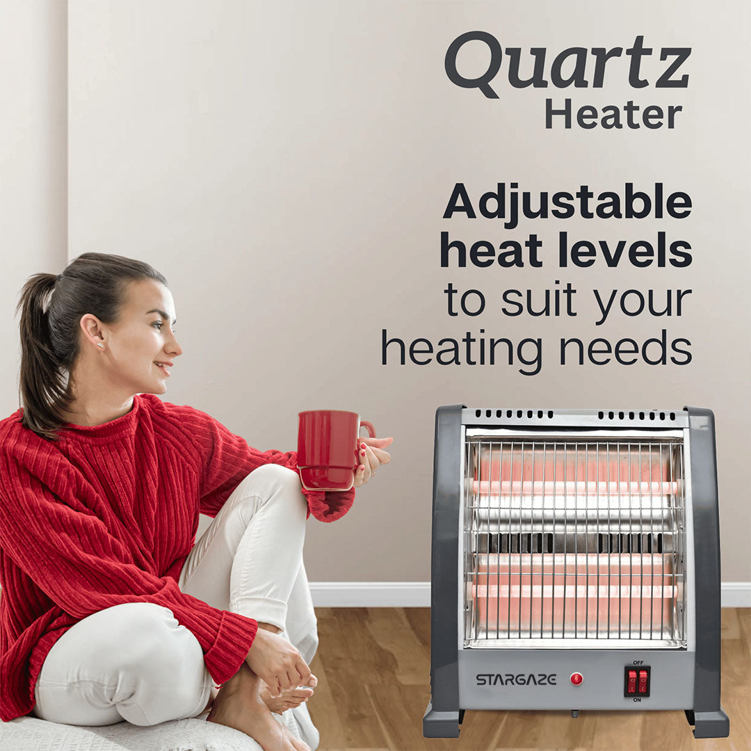 Stargaze Quartz Heater - 800 Watts Electric Heater