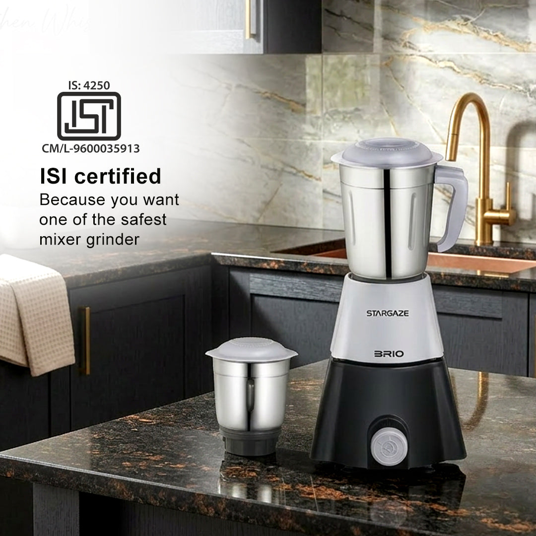 BRIO Mixer Grinder - 550W