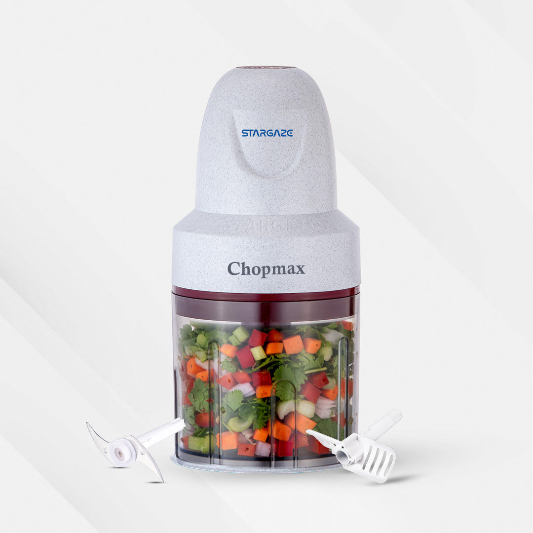 Chopmax Electric Chopper 350 Watt - 800 ml (White Marbal)