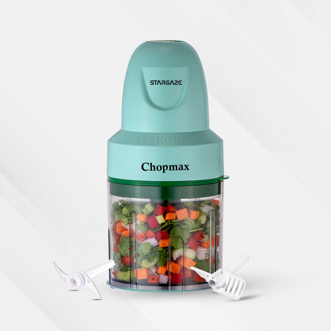 Chopmax Electric Chopper 350 Watt - 800 ml (Green Marbal)