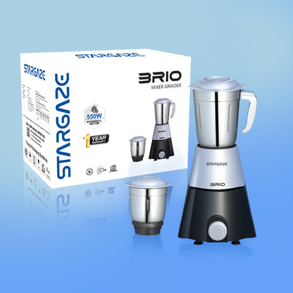BRIO Mixer Grinder - 550W