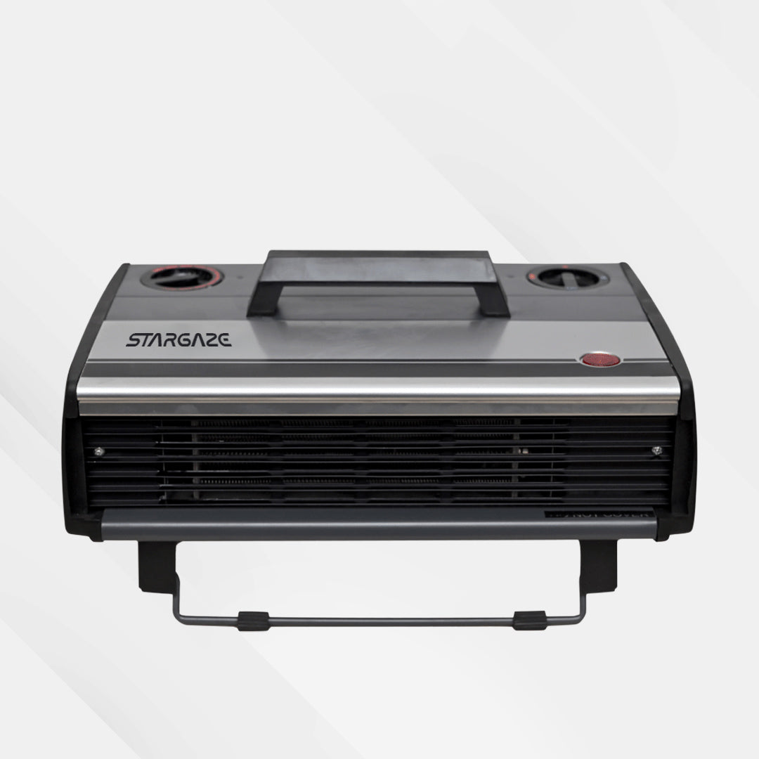 Convector Heater with an adjustable thermostat and two heat settings (1000 W/ 2000 W)