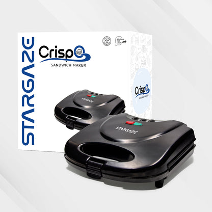 Stargaze CRISPO Sandwich Maker | Non-Stick Grill Plates
