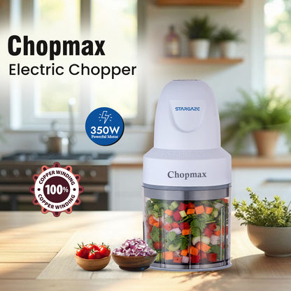 Chopmax Electric Chopper 350 Watt - 800 ml (Grey)