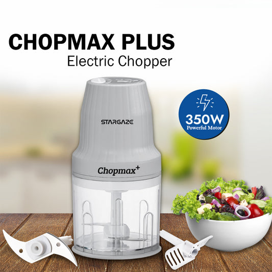 Stargaze Chopmax Plus Chopper 350 Watt With 800ml Bowl - Grey