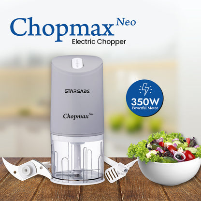 Stargaze Chopmax Neo Chopper 350 Watt with 800ml Bowl - Grey