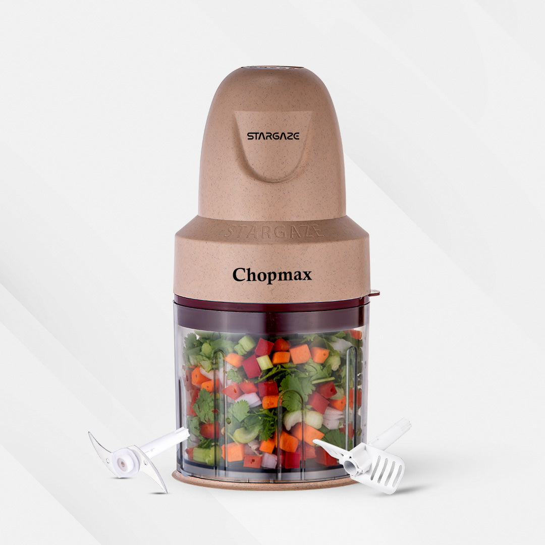 Chopmax Electric Chopper 350 Watt - 800 ml (Peach Marbal)
