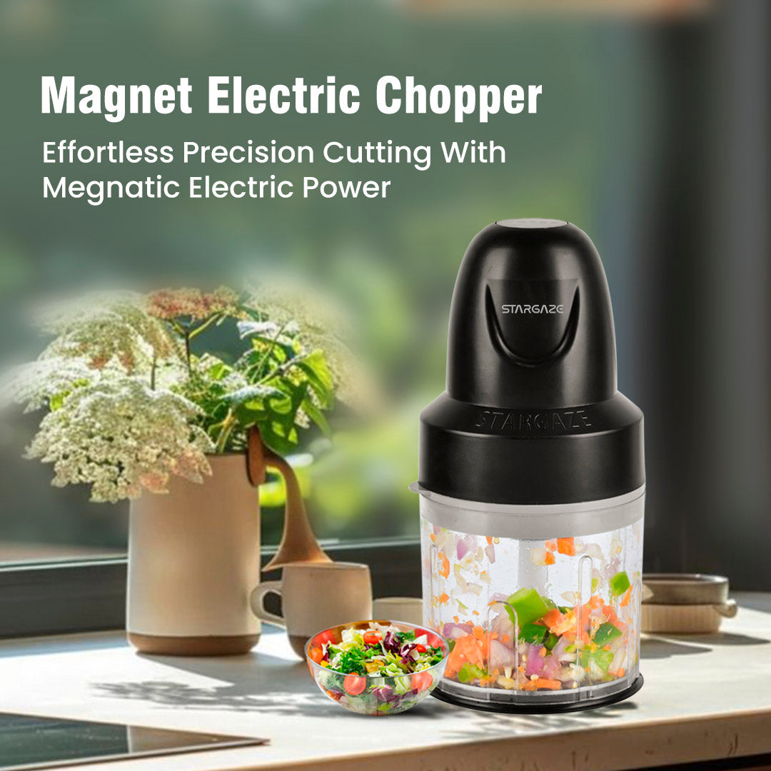 Stargaze Electric Chopper - Magnet (400 wt) With 800ml Bowl