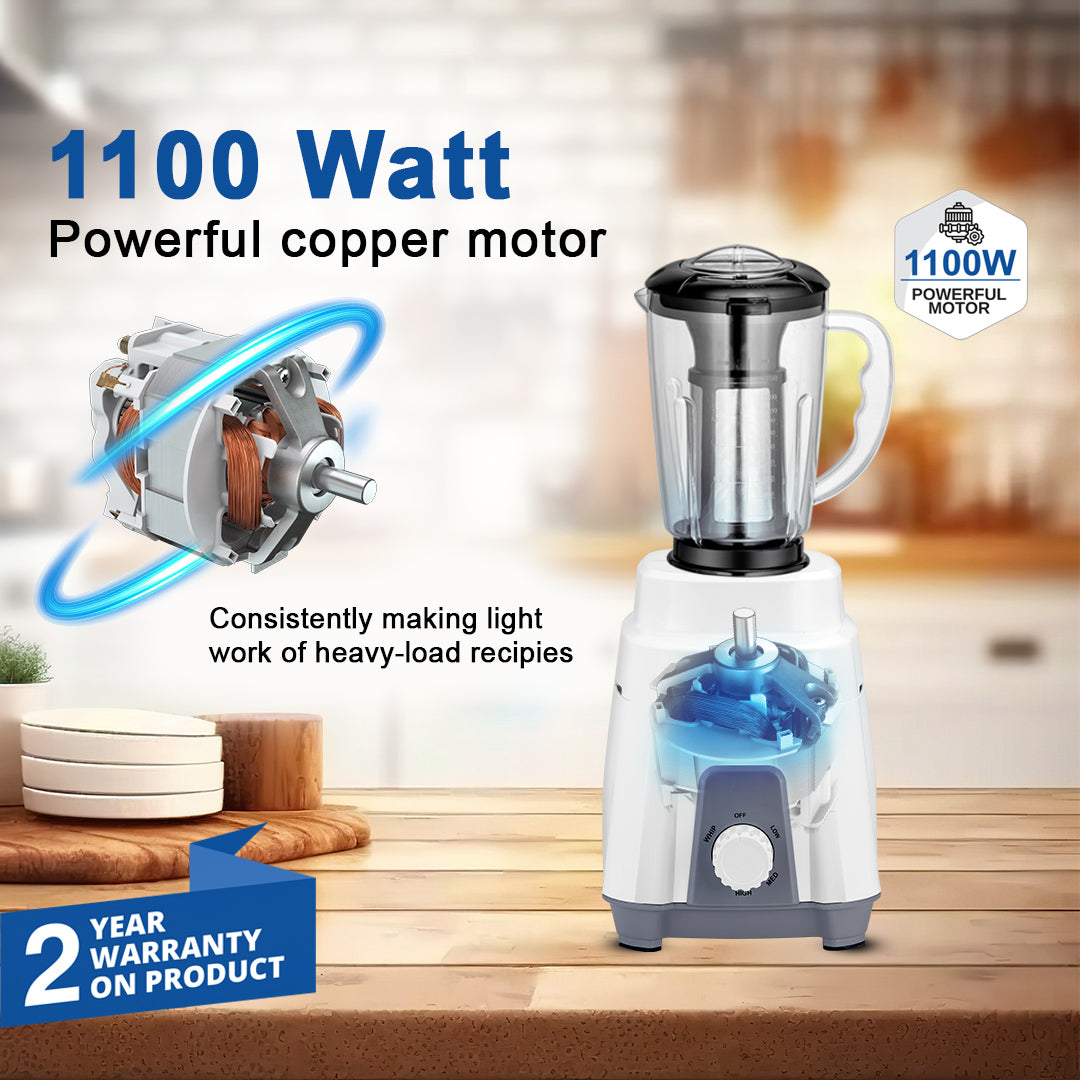 TurboGrind Mixer Grinder 3 Jar – 1100 Watt