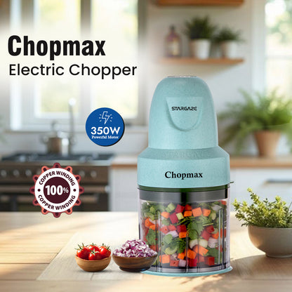Chopmax Electric Chopper 350 Watt - 800 ml (Light Green Marbal)
