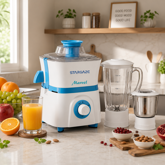 MARVEL Juicer Mixer Grinder - 600W