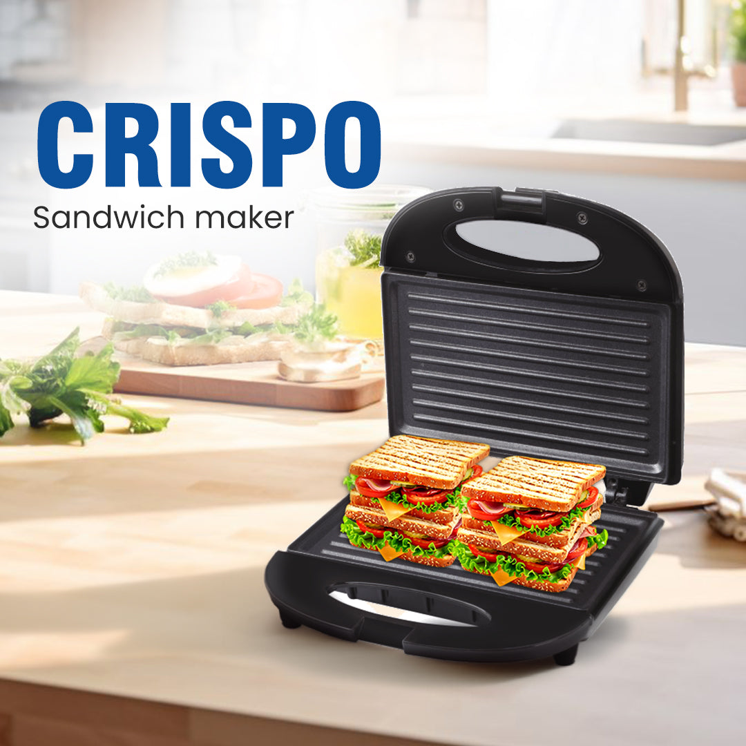 Stargaze CRISPO Sandwich Maker | Non-Stick Grill Plates