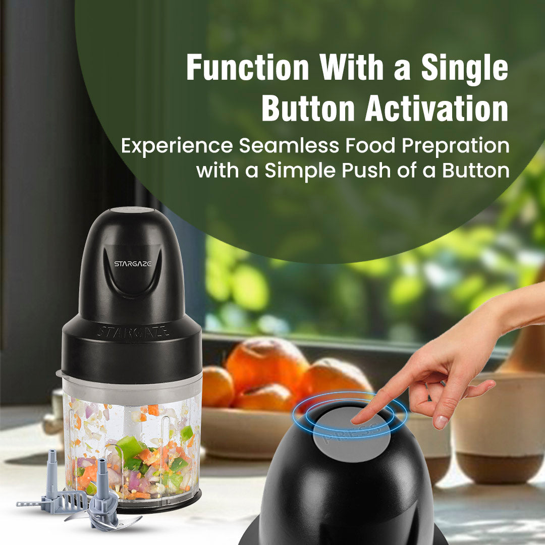 Stargaze Electric Chopper - Magnet (400 wt) With 800ml Bowl