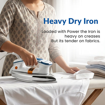 STARGAZE Aerosteel 750-Watt Heavy Weight Dry Iron