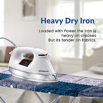 STARGAZE Sumo 750-Watt Heavy Weight Dry Iron