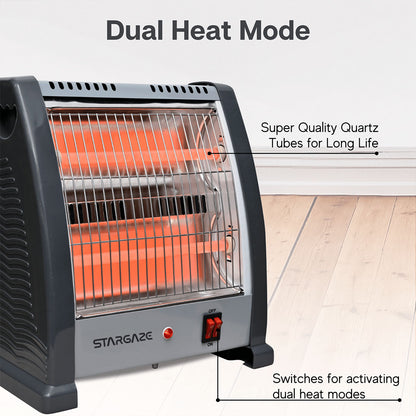Stargaze Quartz Heater - 800 Watts Electric Heater