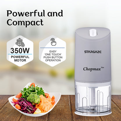 Stargaze Chopmax Neo Chopper 350 Watt with 800ml Bowl - Grey