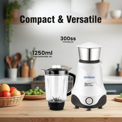 Bullet Blender Max 800 ml for kitchen use with 6-wing blade
