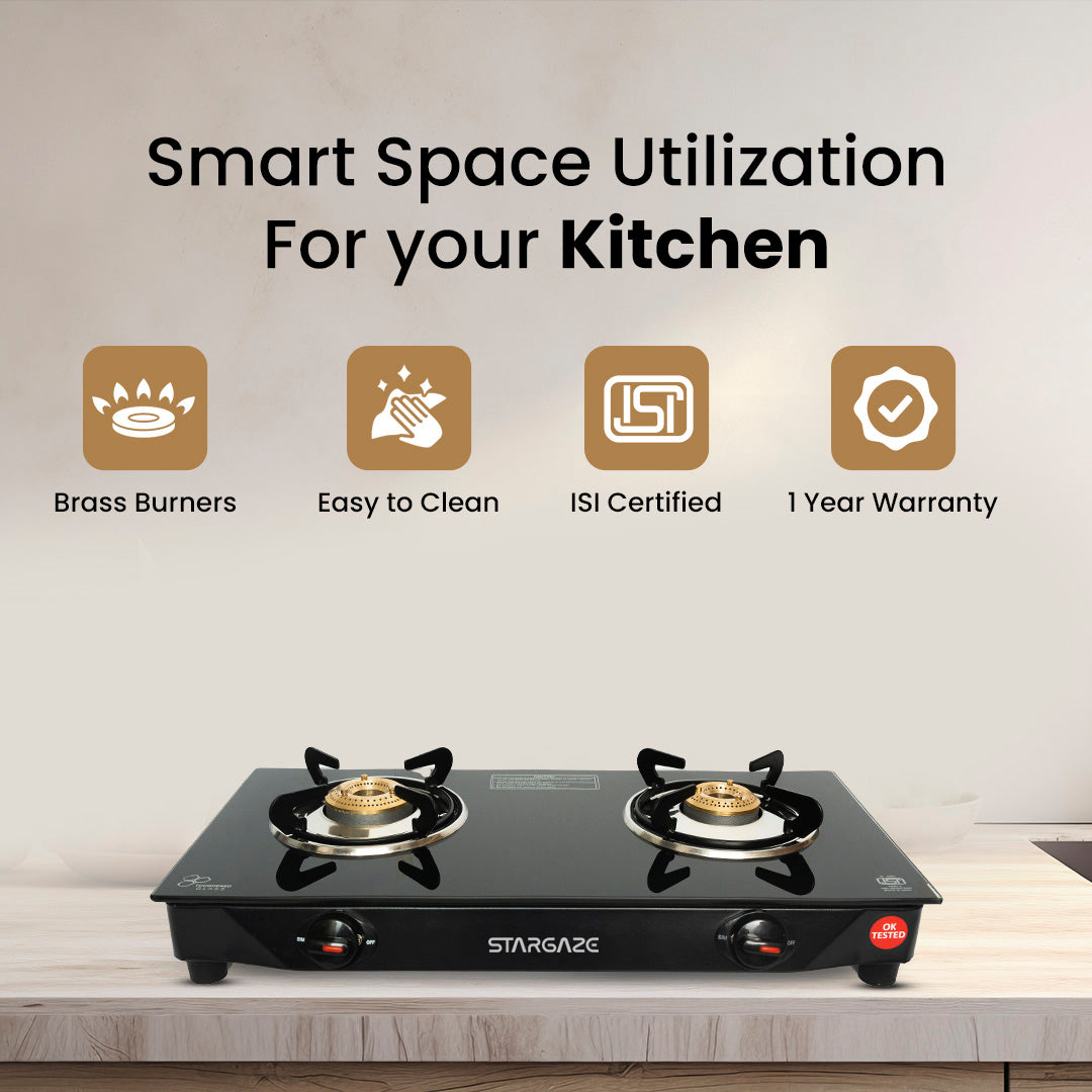 GALAXY 2 BURNER Cooktop