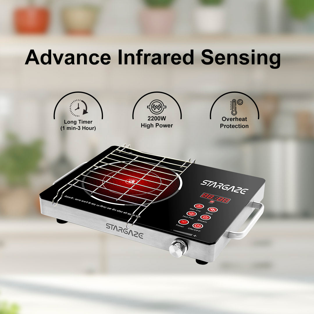 RAPID Infrared Cooktop 2200W