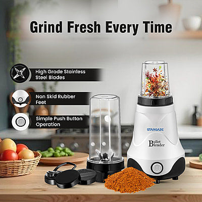 Bullet Blender - 300 Watt for kitchen use