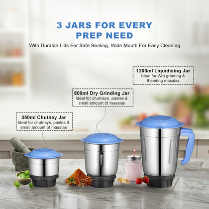 Striker Plus Mixer Grinder – 550 Watt