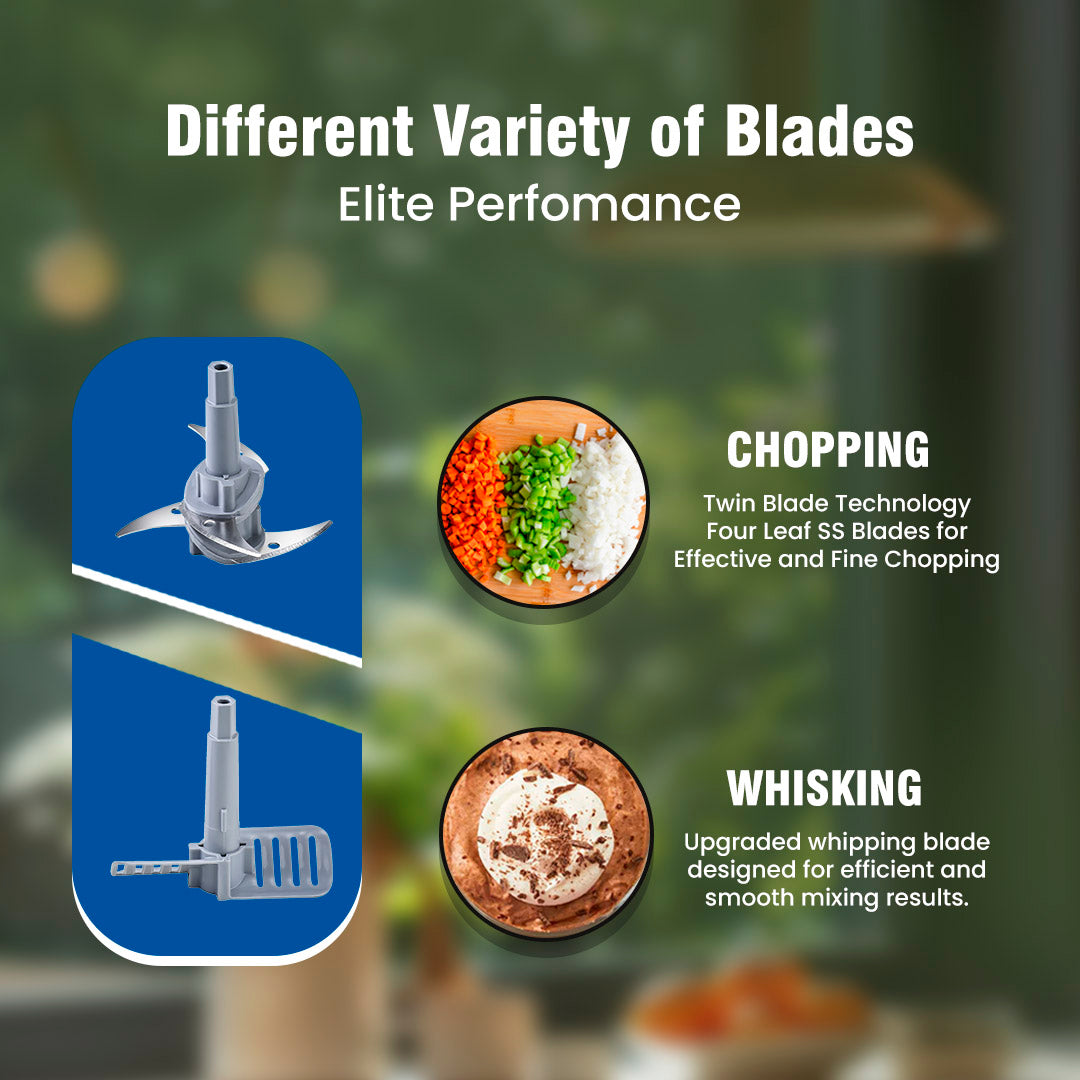 Stargaze Electric Chopper - Magnet (400 wt) With 800ml Bowl