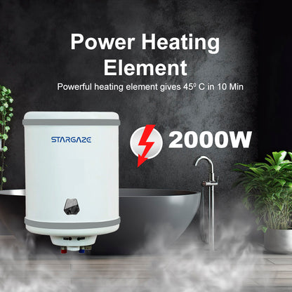 Metal Water Heater - 15 ltr