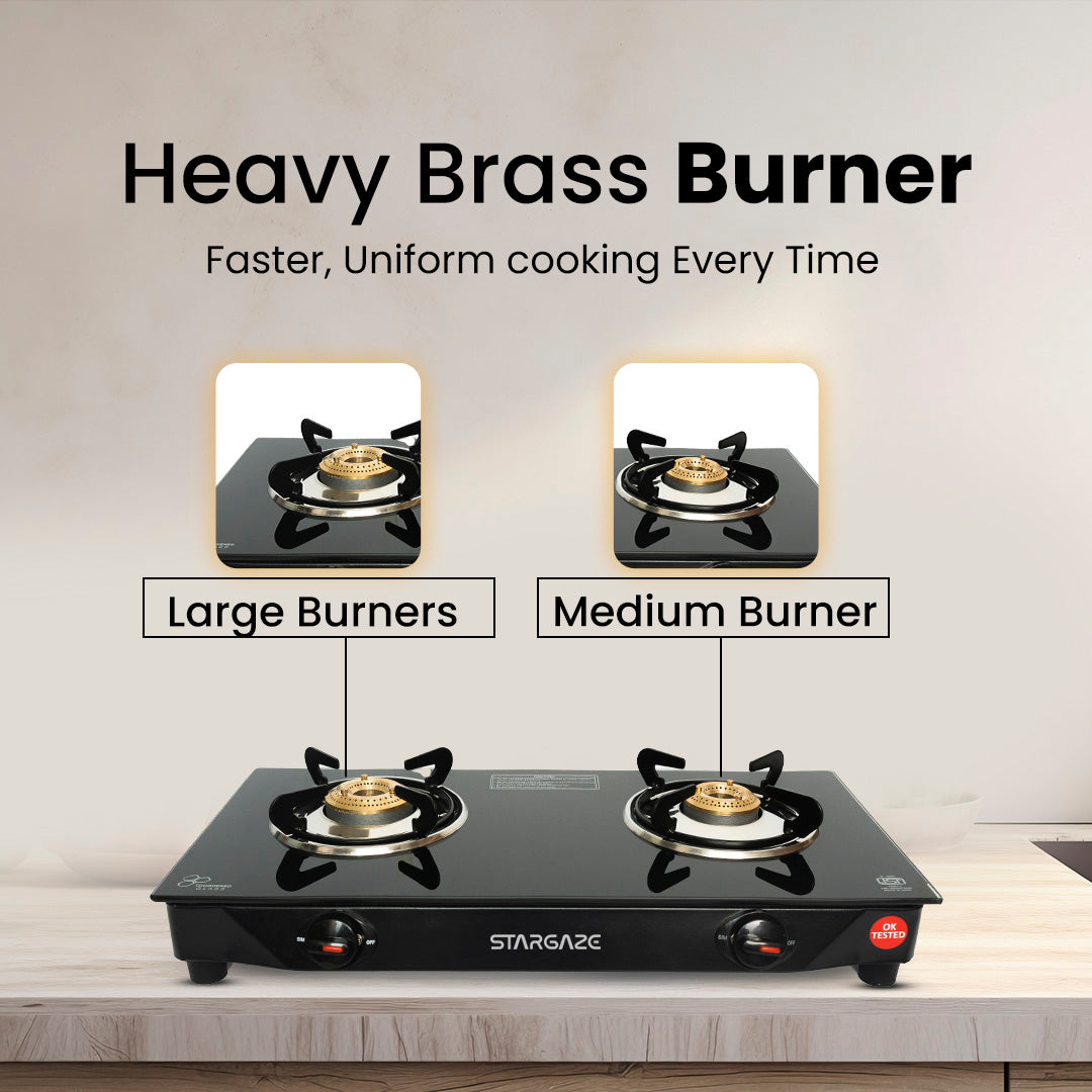 GALAXY 2 BURNER Cooktop