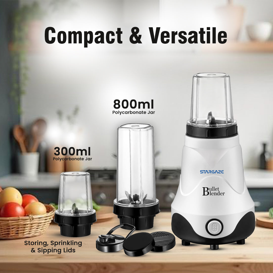 Bullet Blender - 300 Watt for kitchen use