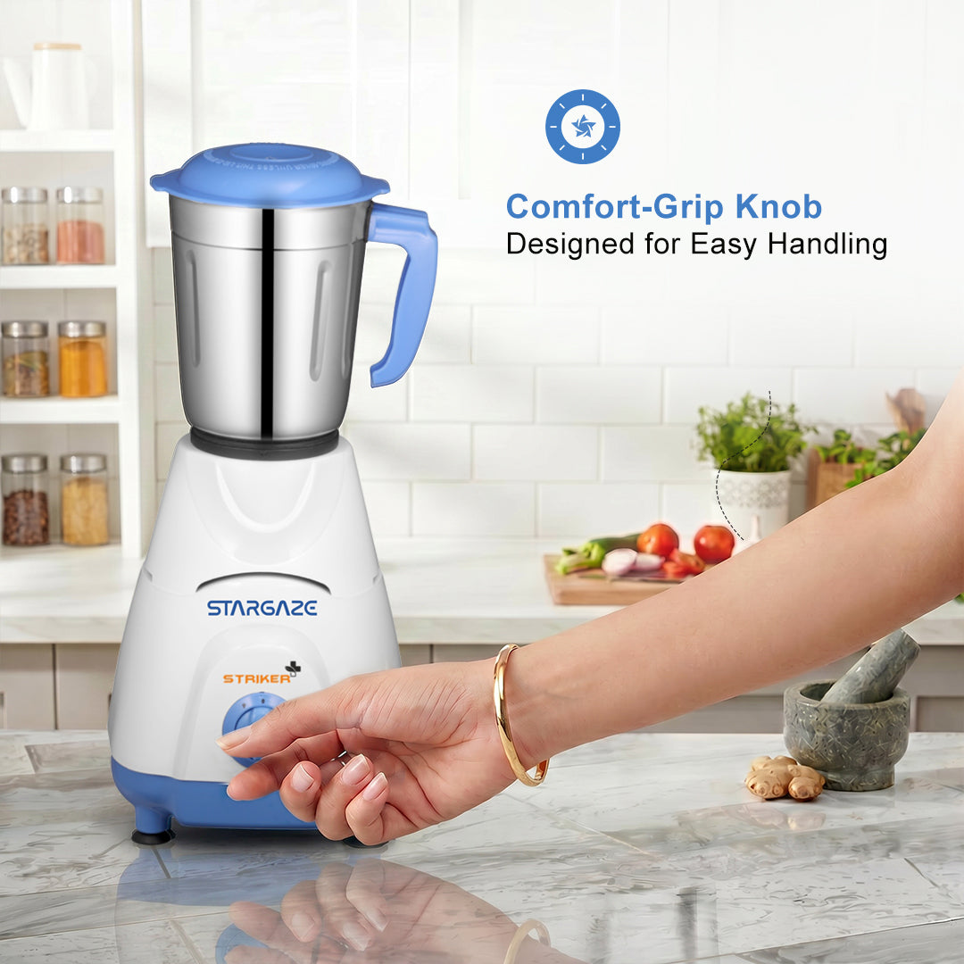 Striker Plus Mixer Grinder – 550 Watt