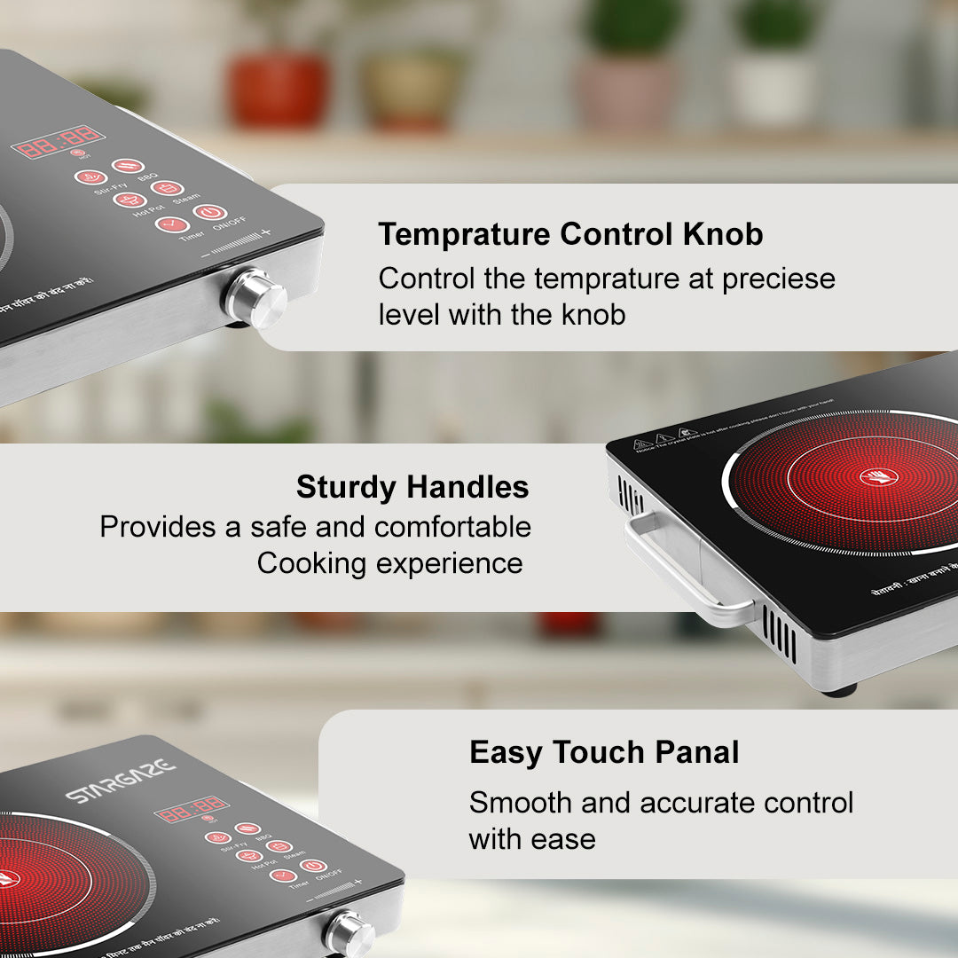 RAPID Infrared Cooktop 2200W