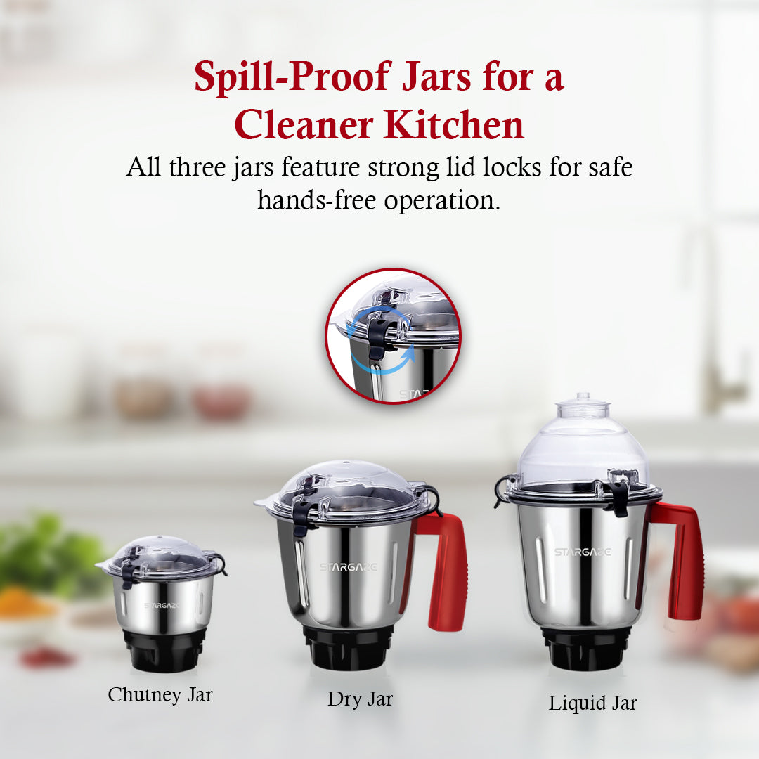 Krush Mixer Grinder – 800 Watt