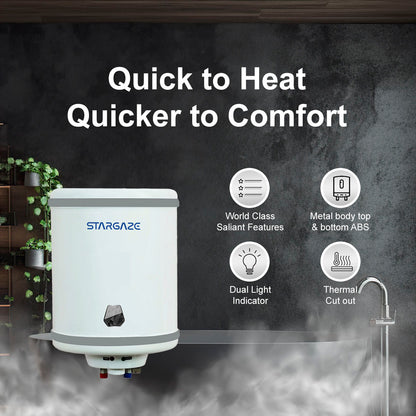 Metal Water Heater - 15 ltr