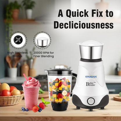 Bullet Blender Max 800 ml for kitchen use with 6-wing blade