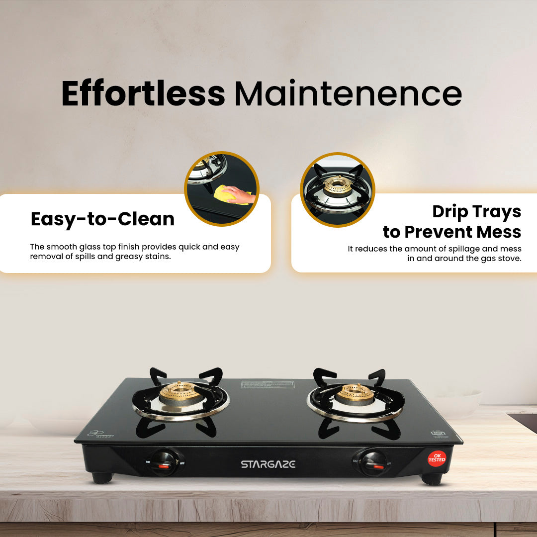 GALAXY 2 BURNER Cooktop