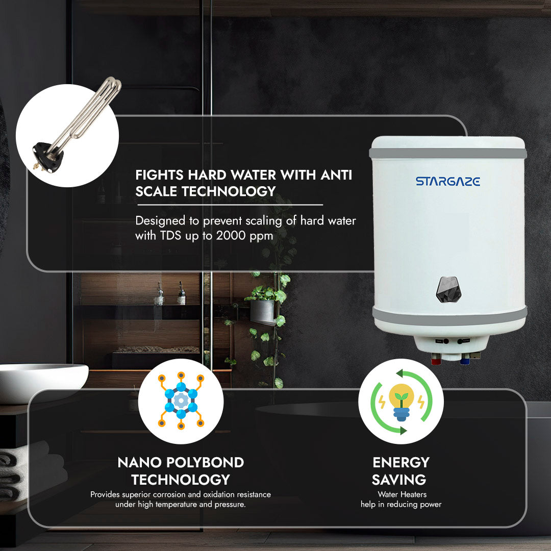 Metal Water Heater - 25 ltr