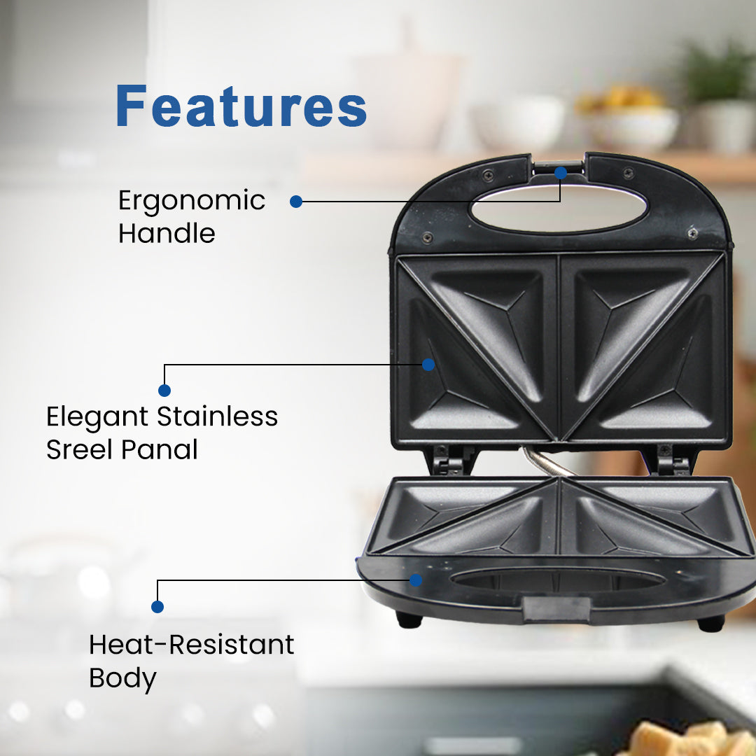 Crispo Toaster Sandwich Maker 800 Watt