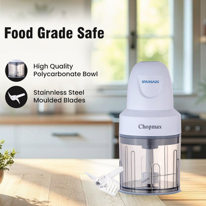 Chopmax Electric Chopper 350 Watt - 800 ml (Grey)