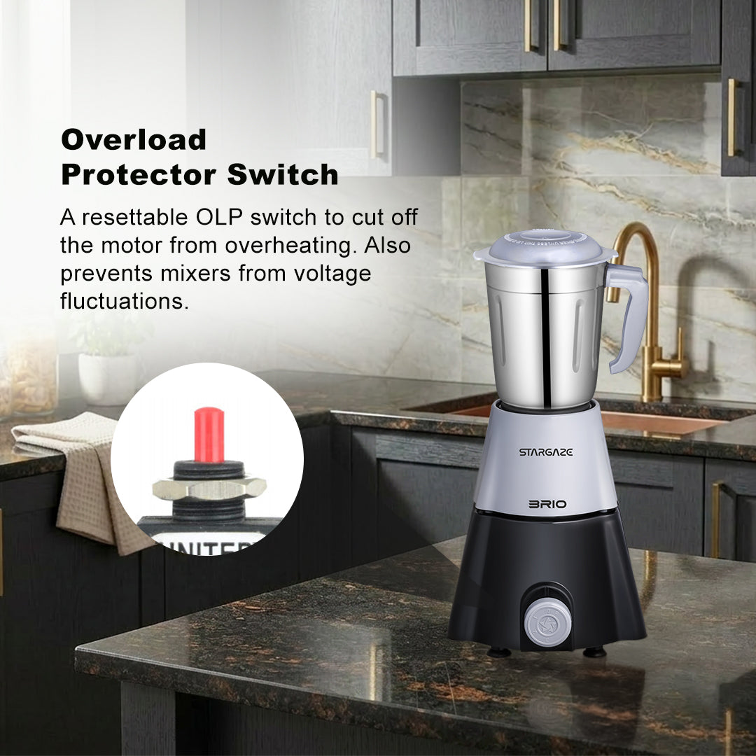 BRIO Mixer Grinder - 550W