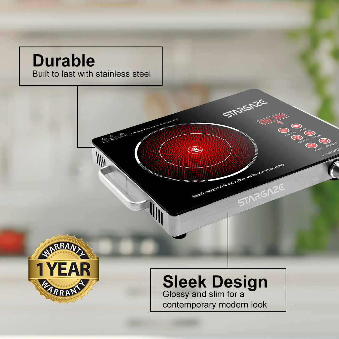 RAPID Infrared Cooktop 2200W