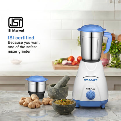 Frenzo Mixer Grinder – 550 Watt