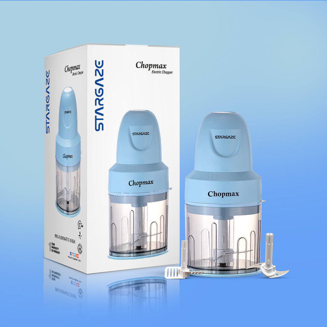 Chopmax Electric Chopper 350 Watt - 800 ml (Sky Blue)
