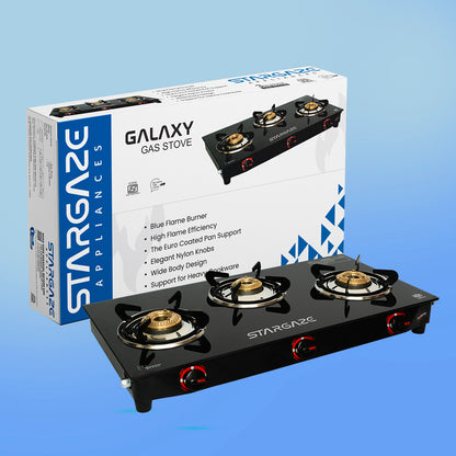 GALAXY 3 BURNER Cooktop